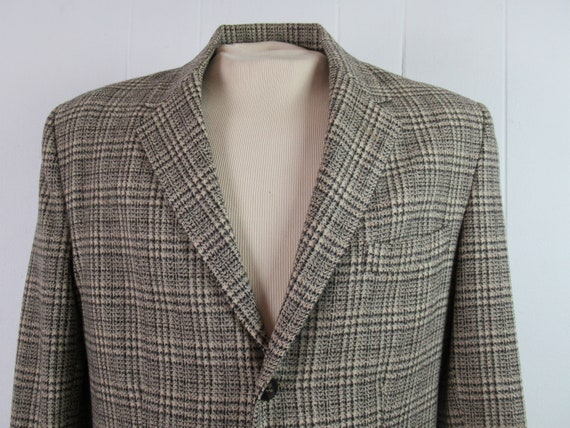 Vintage jacket, 1950s suit jacket, sports coat, R… - image 2