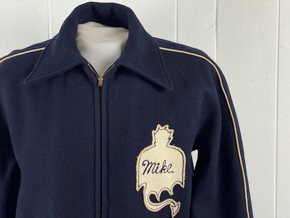 Vintage jacket, size large, 1950s jacket, vintage… - image 1