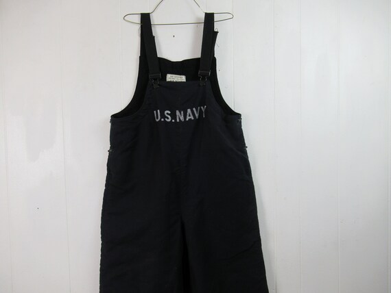 Vintage overalls, U.S. Navy overalls, 1940s overal