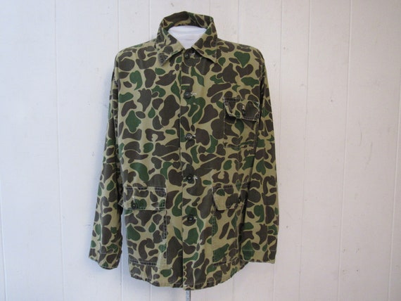 Vintage jacket, 1960s jacket , camouflage jacket,… - image 1