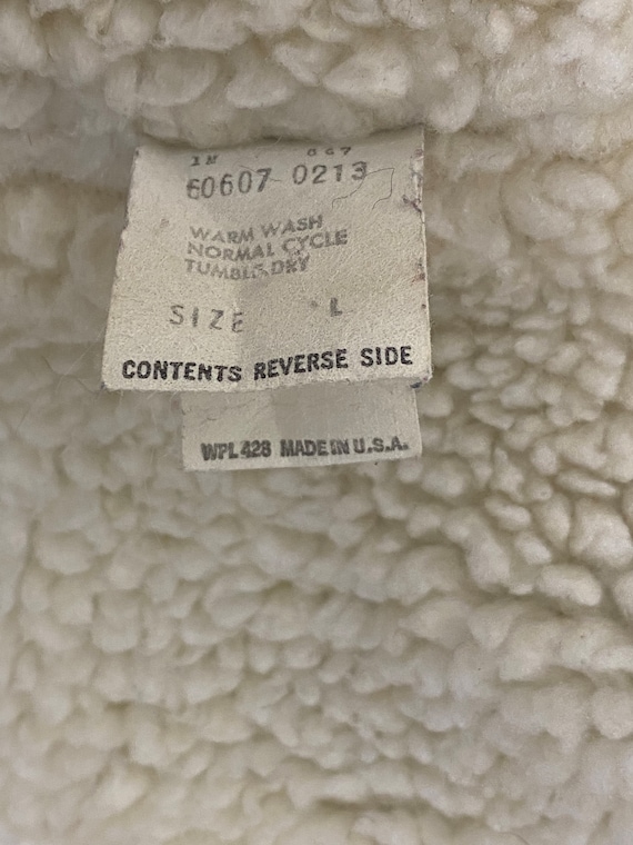 Vintage denim vest, size large, vintage Levi's ve… - image 10