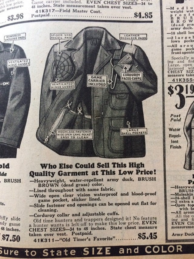 1930s WELLINGTON Vintage Hunting JKT 希少