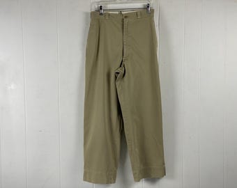 70s Vintage Military U.s.army Og-507 Cotton Poly Fatigue