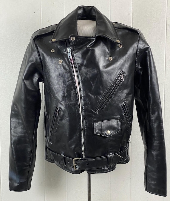 70S　VINTAGE　THEREE STAR ZIP　レザージャケット s-l1200.webp