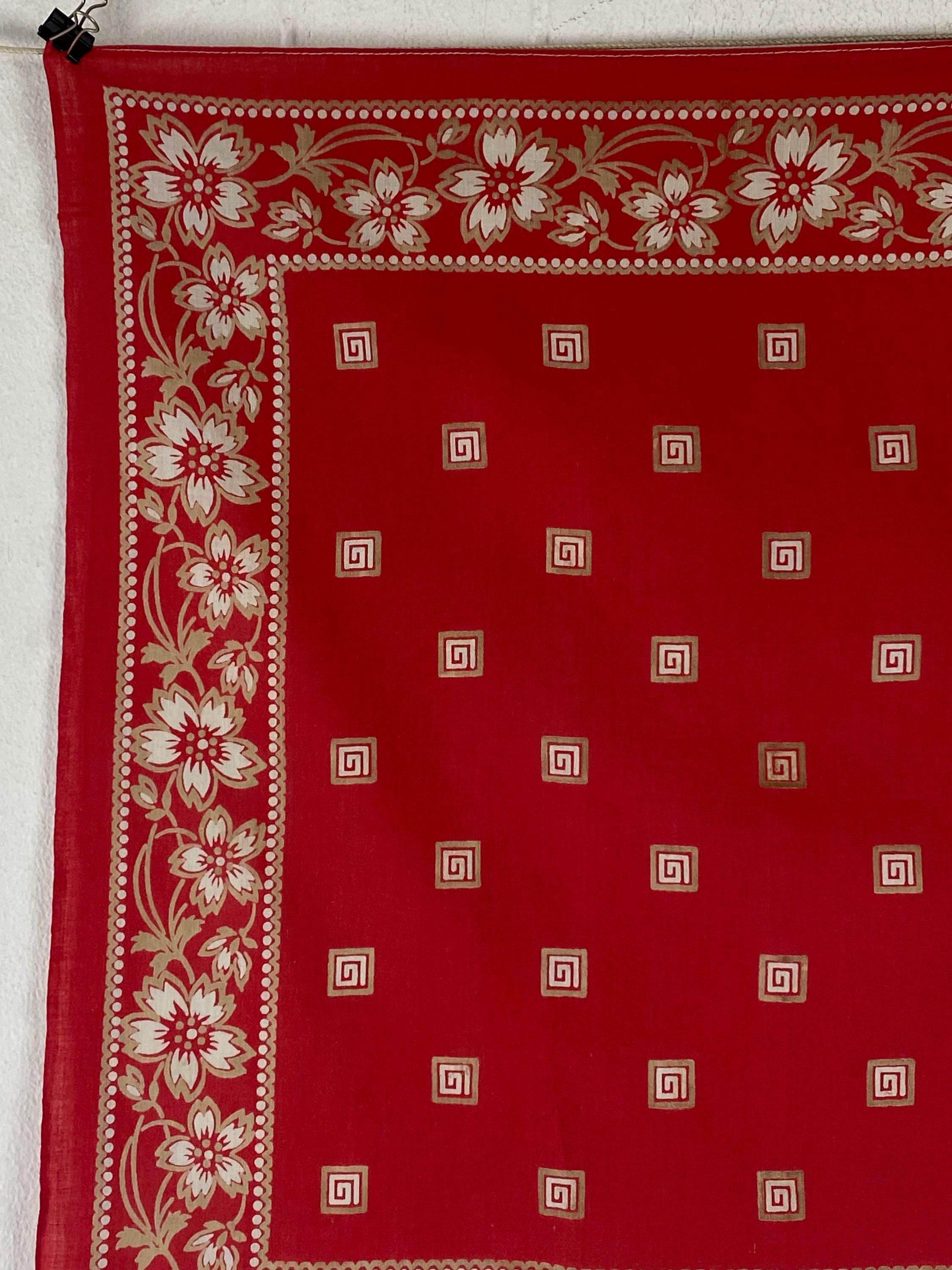 Buy Vintage Bandana, 1940s Bandana, Western Bandana, Red Bandana, Fast Color, Elephant Bandana, Trunk Down, Vintage Workwear, Vintage Clothing Online in India - Etsy Buy Vintage Bandana, 1940s Bandana, Western Bandana, Red Bandana, Fast Color, Elephant Bandana, Trunk Down, Vintage Workwear, Vintage Clothing Online in India - Etsy
