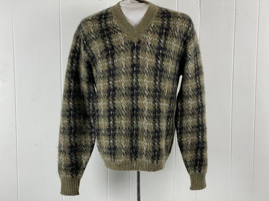 Vintage Sweater, Size 42, Mohair Sweater, 1960s Sweater