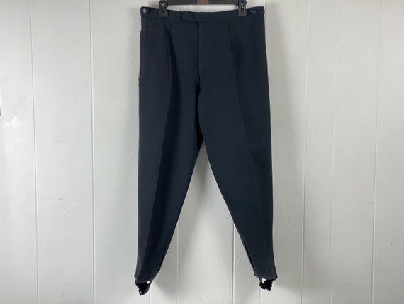 Vintage ski pants, 32" X 28", 1960s ski pants, Wh… - image 1