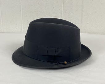 STETSON Hut, Größe 7 1/8, Golden Century, Vintage Fedora, Stetson Sovereign, 1960er Jahre Stetson, Fedora Hut, Vintage Kleidung