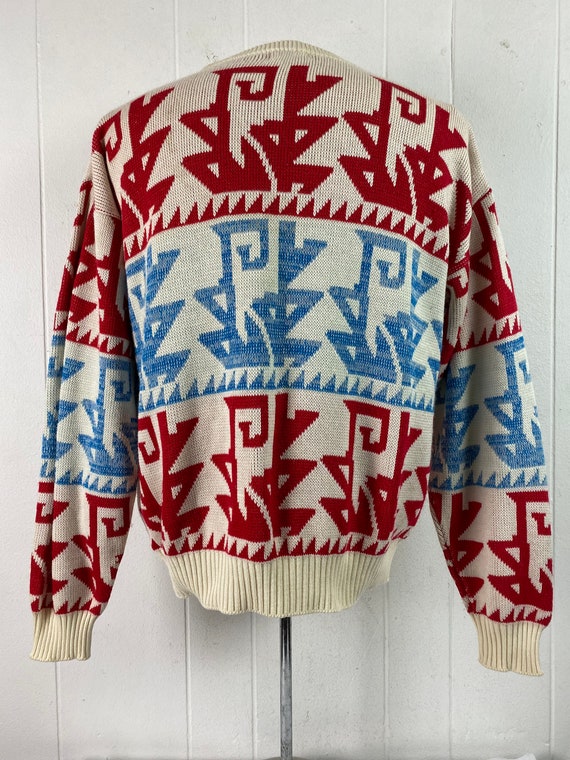 Vintage sweater, size large, 1970s sweater, Repag… - image 4