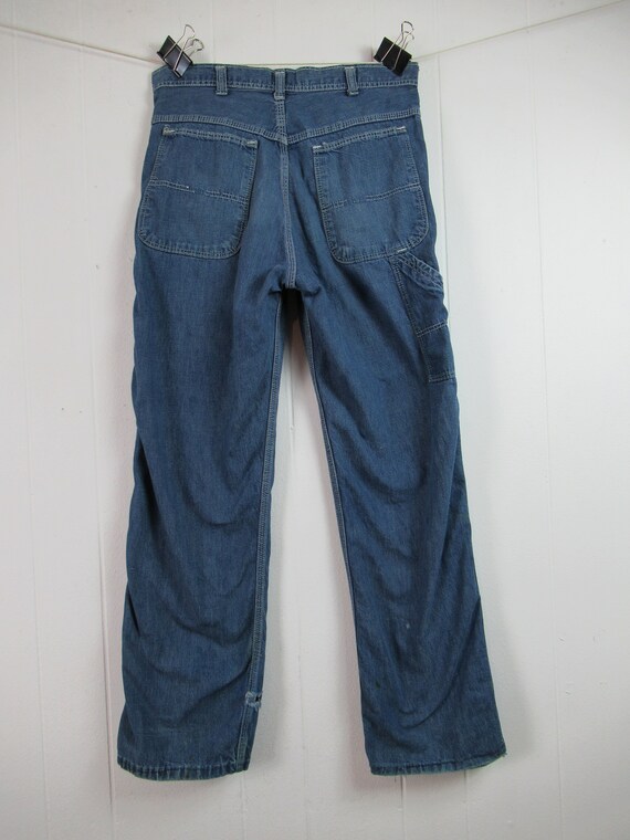Vintage pants, 1950s pants, work pants, vintage d… - image 4