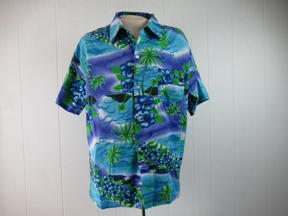 Vintage shirt, Hawaiian shirt, vintage Hawaiian, … - image 1