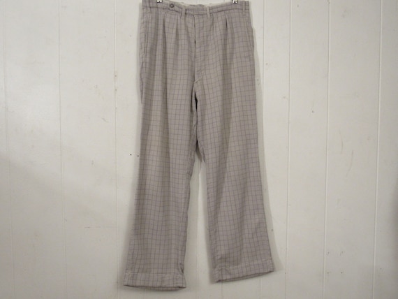 Vintage work pants, 1930s pants, corduroy pants, c