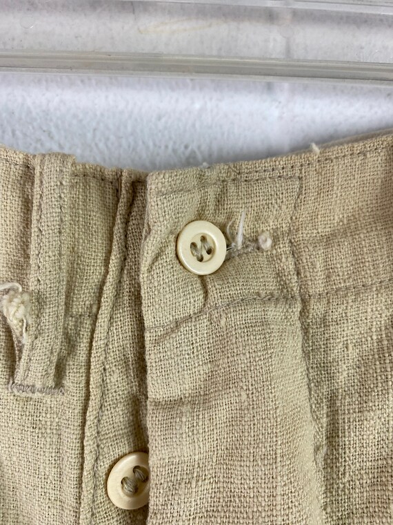Vintage pants, 1920s pants, vintage breeches, lin… - image 4