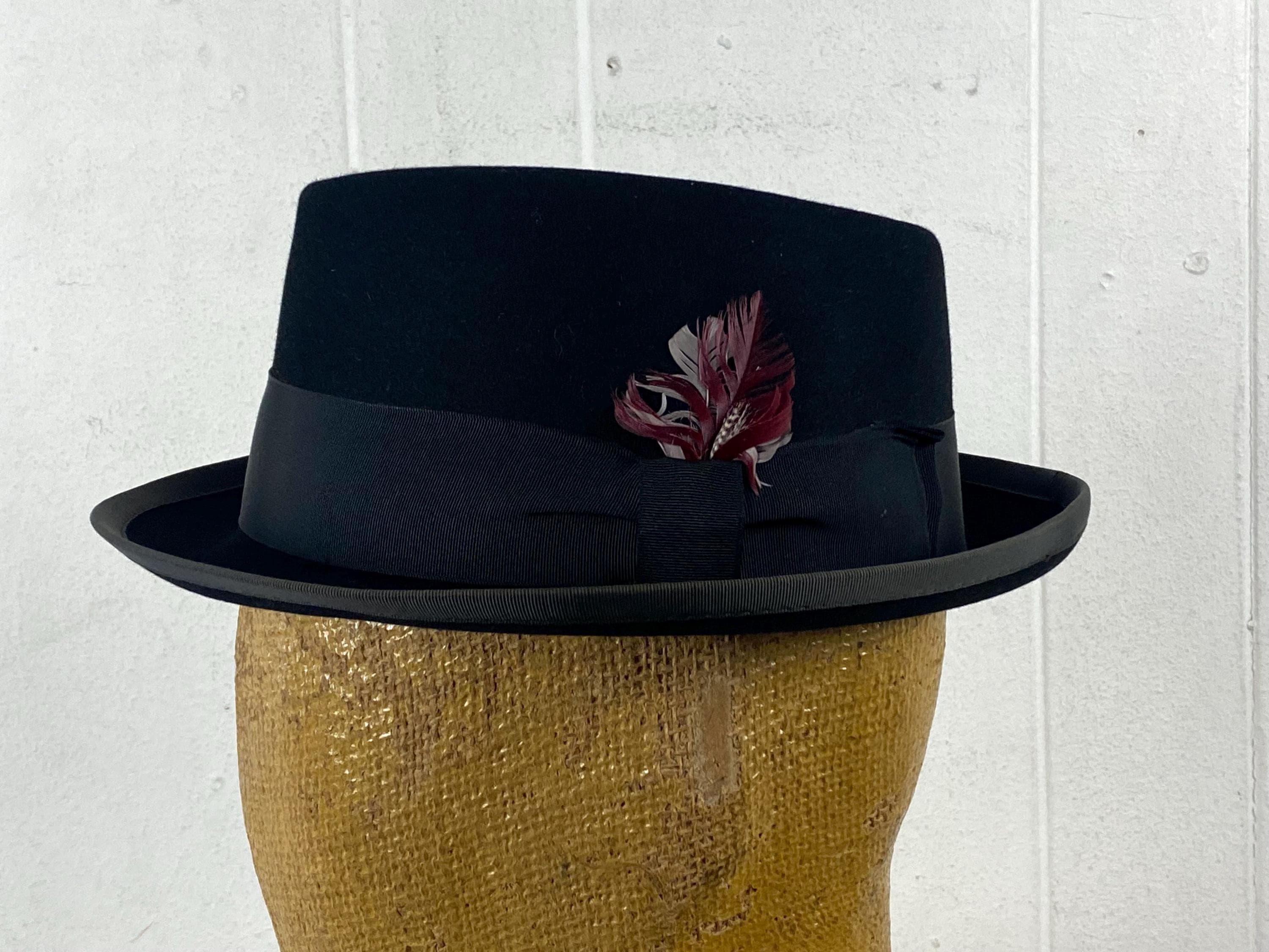 Vintage Pork Pie Hat - Etsy