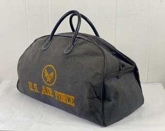Air Force Bag, Vintage Duffel Bag, U.s.air Force Duffel, 1960s