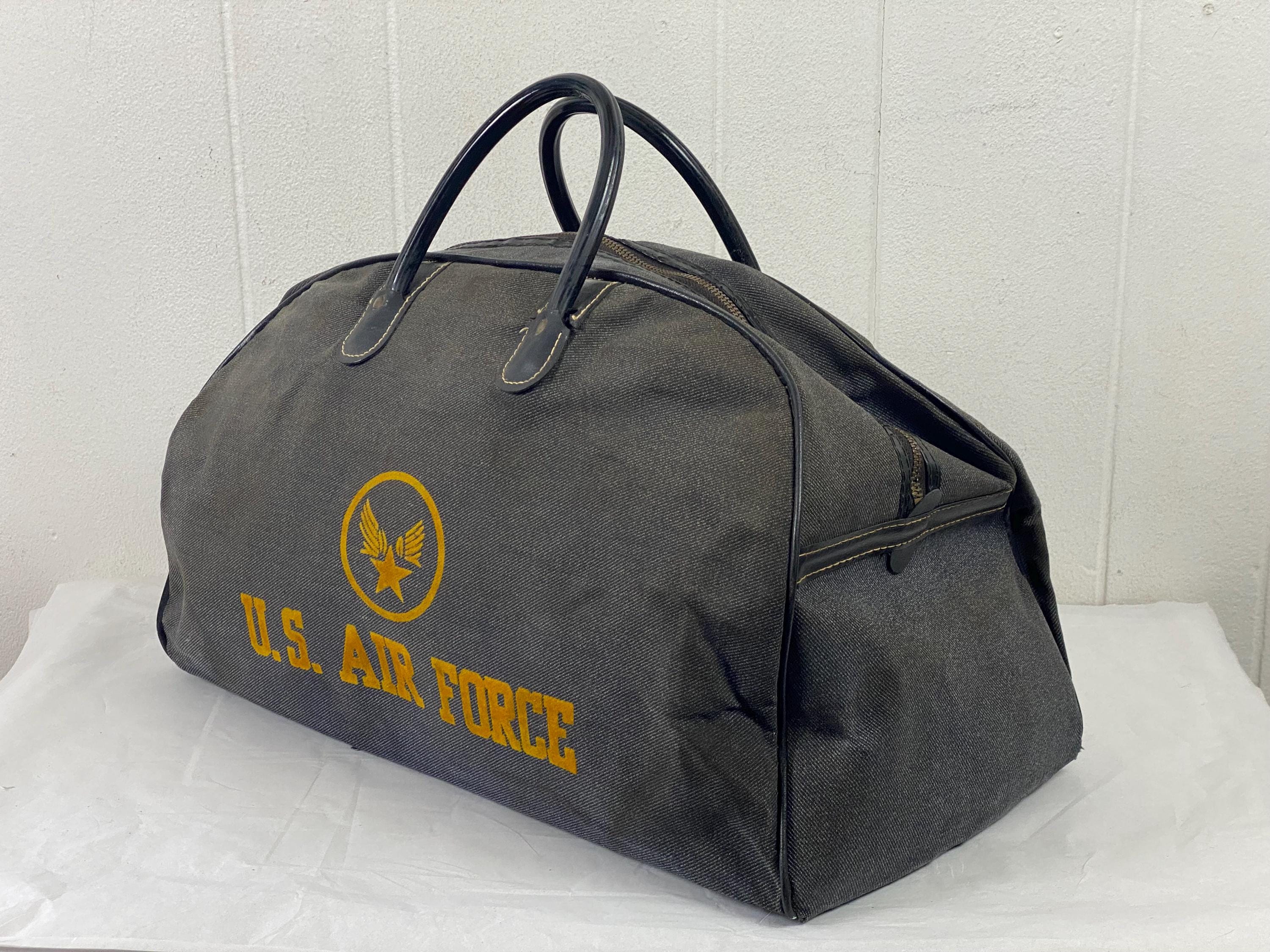 Air Force Bag, Vintage Duffel Bag, U.s.air Force Duffel, 1960s