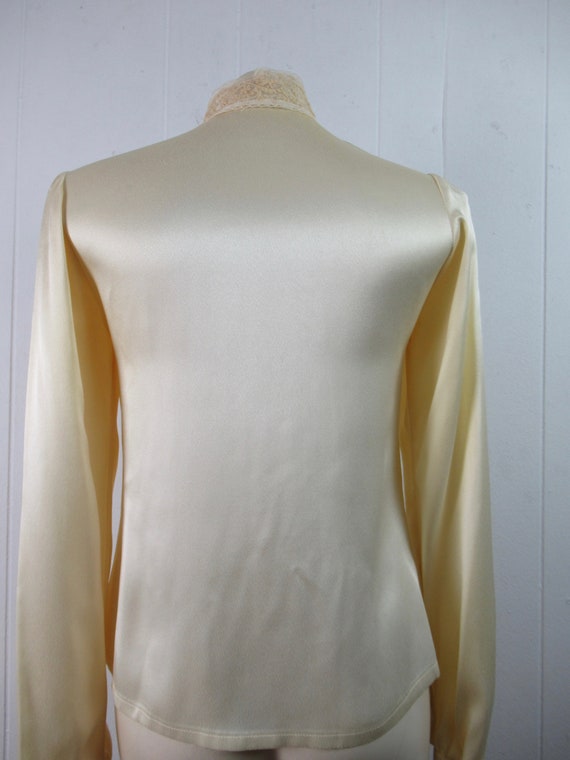 Vintage blouse, vintage shirt, 1980s blouse, Edwa… - image 5