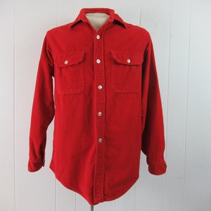 Vintage shirt, 1960s shirt, cotton flannel shirt, work shirt, Big Mac shirt, vintage clothing, size medium
