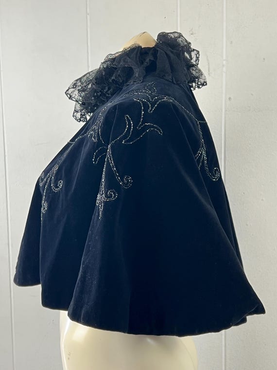 Vintage cape, size medium, 1900s cape, Edwardian … - image 8