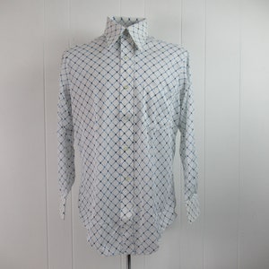 Vintage shirt, Disco shirt, 1970s shirt, Kmart shirt, vintage clothing, size medium, NOS