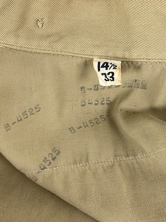 40s US.Army 45Khaki size29×33 VTG 1940s WW2 US Army Khaki Uniform Shirt & Pants 25th ID
