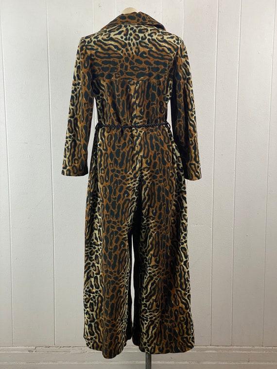 Vintage jumpsuit, size large, 1970s jumpsuit, Che… - image 7