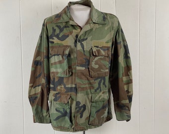 ヴィンテージ ジャケット、迷彩ジャケット、USMC ジャケット、アーミー ジャケット、ミリタリー ジャケット、迷彩ジャケット、ヴィンテージ ウェア、ミディアム サイズ