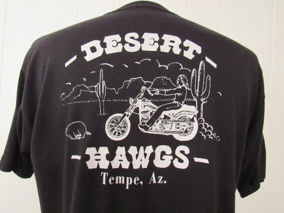 Vintage t shirt, motorcycle t shirt, 1970s t shir… - image 6