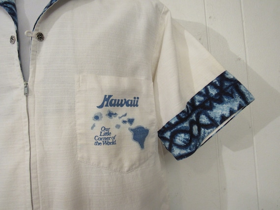 Vintage shirt, Hawaiian shirt, beach shirt, 1950s… - image 2