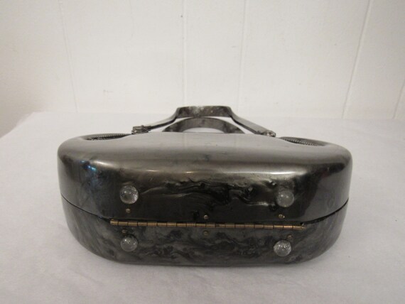 Vintage purse, Lucite purse, 1930s purse, plastic… - image 7