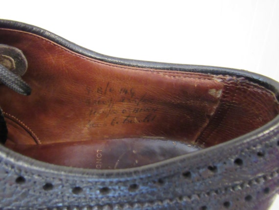 60s Church's Black short wing tip 60s Church's Black short wing