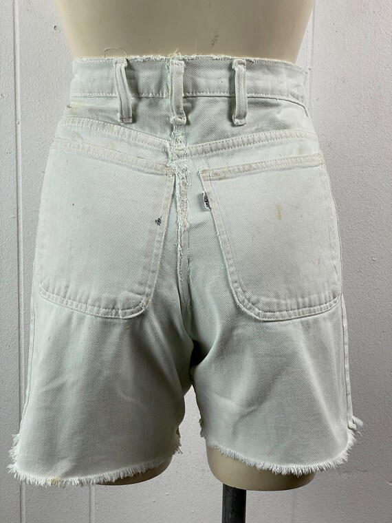 Vintage cut off shorts, 1960s cut offs, Levi's sh… - image 3