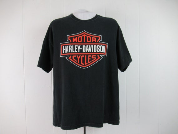 Vintage t shirt, Harley t shirt, motorcycle t shi… - image 1