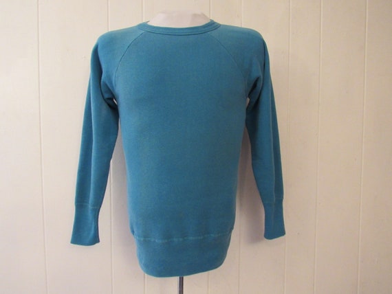 Vintage sweatshirt, 1950s sweatshirt, plain sweats