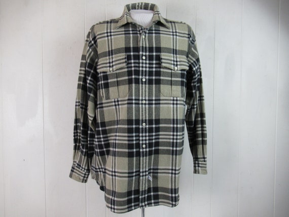 Vintage shirt, Polo Ralph Lauren shirt, cotton fl… - image 1