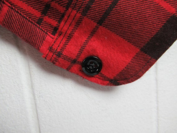 Vintage shirt, flannel shirt, 1960s shirt, plaid … - image 3