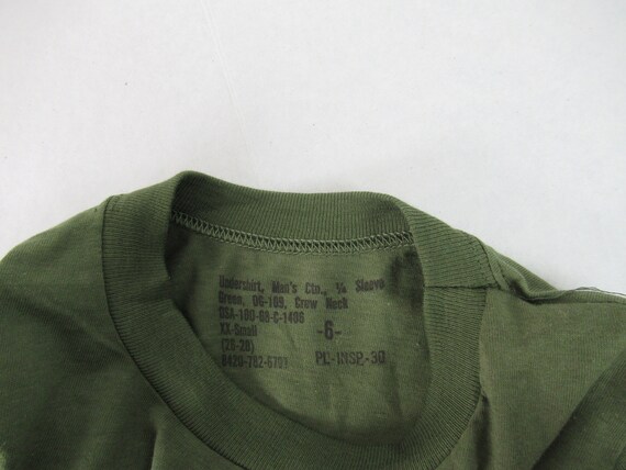 Vintage t shirt, Army shirt, 1960s t shirt, Viet … - image 4