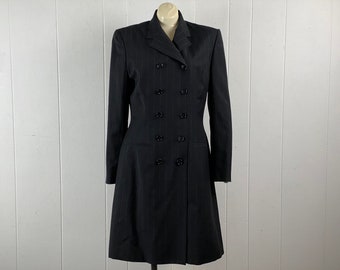 Chaqueta Ralph Lauren vintage, tamaño mediano, chaqueta de etiqueta morada, chaqueta vintage, chaqueta de los años 80, chaqueta a rayas, ropa vintage