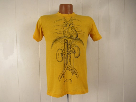 Vintage t shirt, Leslie Arwin, S, anatomy t shirt… - image 2