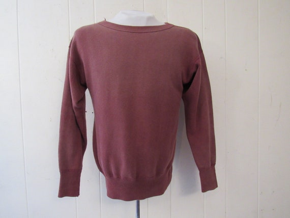 Vintage sweatshirt, 1950s sweatshirt, plain sweats