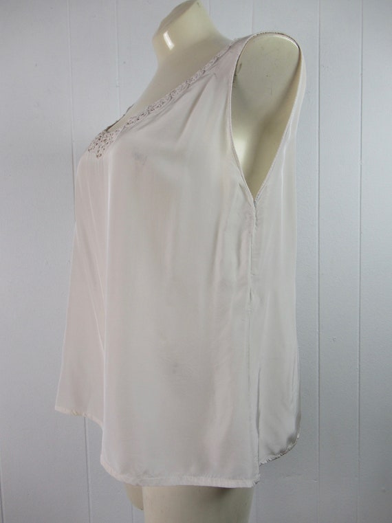 Vintage blouse, 1930s shirt, Rayon shirt, vintage… - image 4
