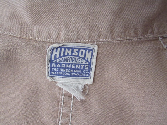 Vintage jacket, work jacket, 1930s jacket, 2 pock… - image 9