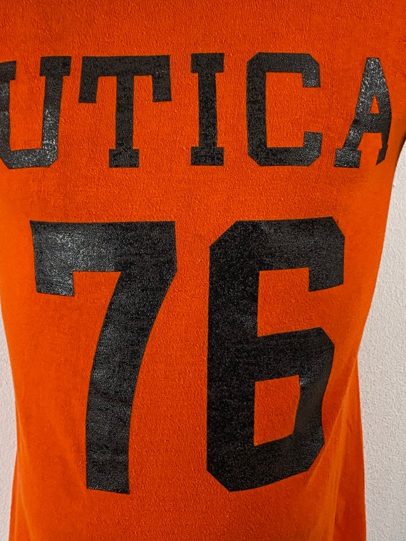 Vintage t shirt, size medium, Utica t shirt, 1970… - image 2