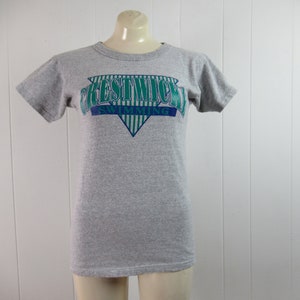Vintage t shirt, 1980s t shirt, Crestwicke swimming t shirt, Champion t shirt, vintage clothing, size small