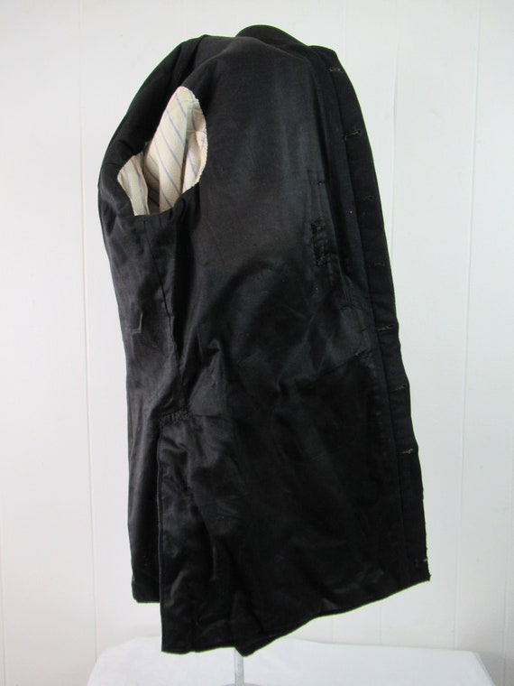 Vintage jacket, 1910s jacket, military jacket, bl… - image 8