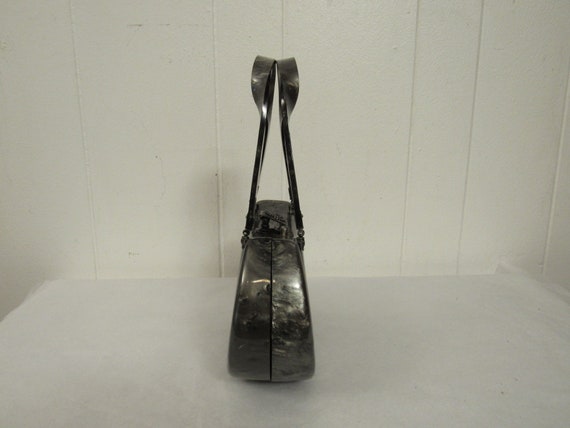 Vintage purse, Lucite purse, 1930s purse, plastic… - image 3