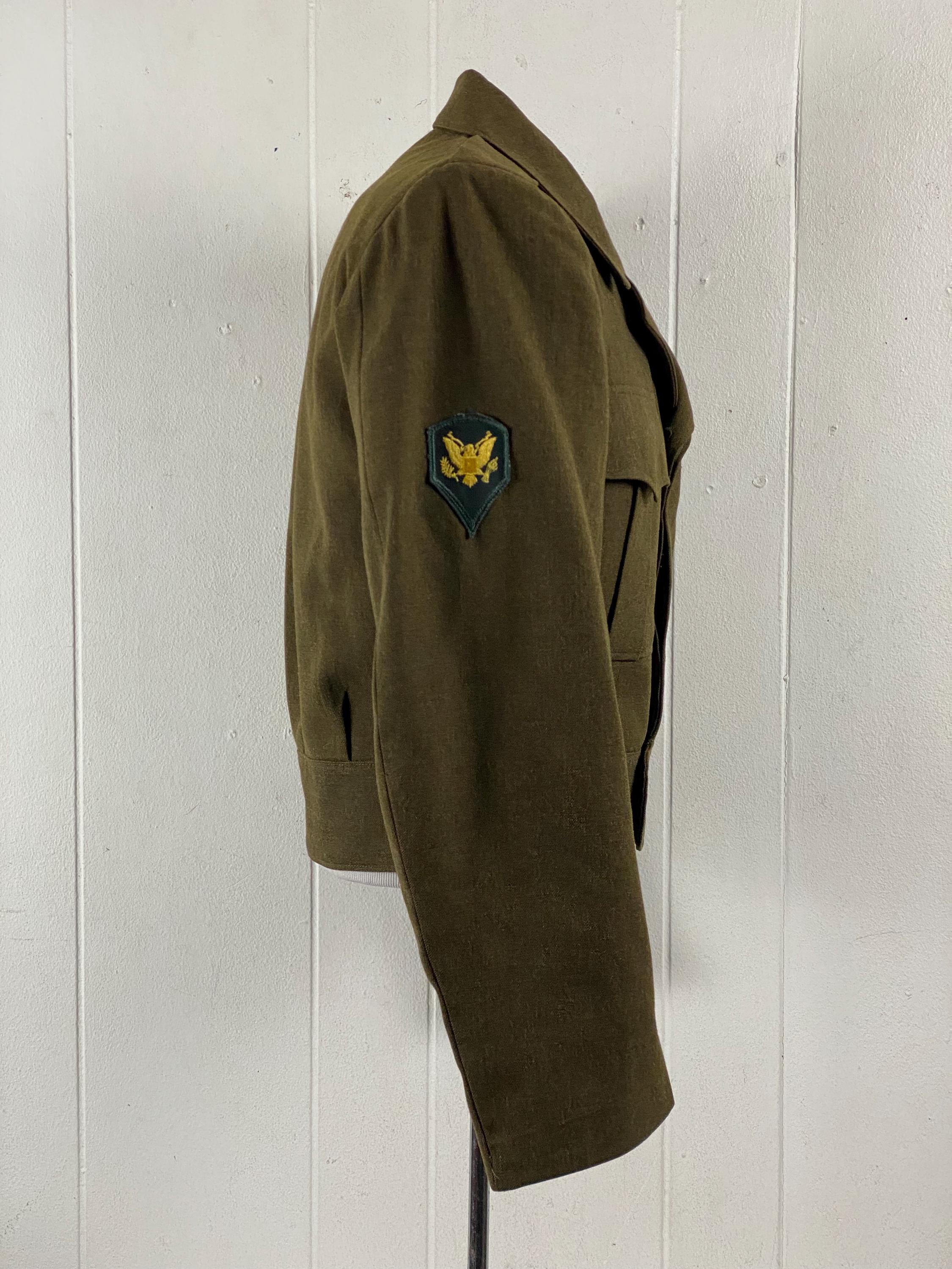 ヴィンテージ ジャケット、サイズ S、アイク ジャケット、ミリタリー