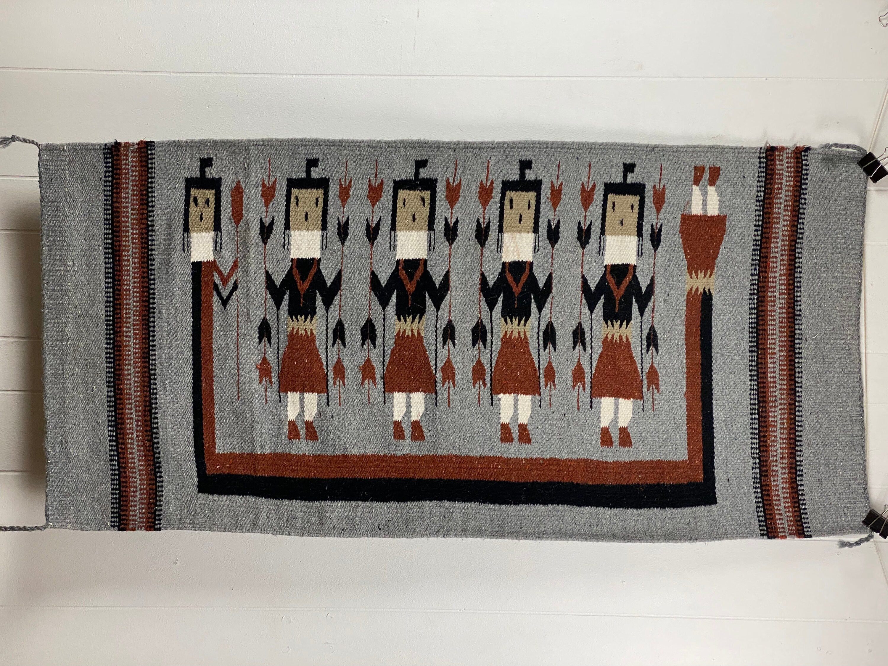 Mariachi Imports Inc Mad Mats Navajo 4' X 6' Indoor/outdoor Area Rug In  Blue - ShopStyle