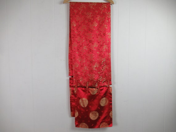 Vintage obi, silk belt, Asian belt, kimono belt, o