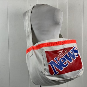 Canvas Newspaper Bag | eBay M&M CANVAS NEWS PAPER BAGI